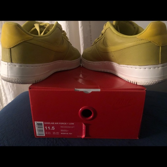 Nike AF1 citron - Picture 8 of 9